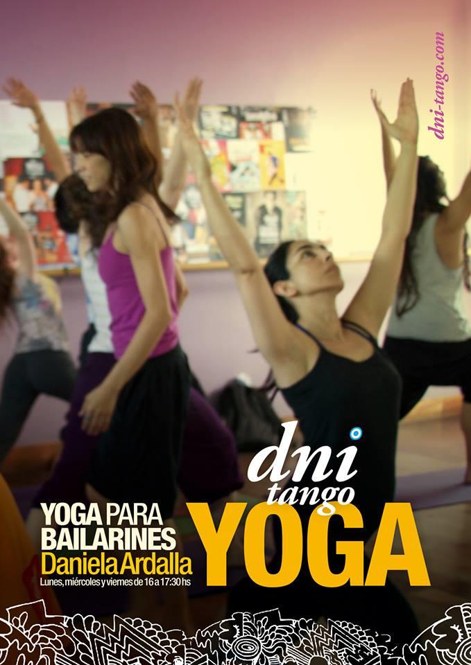 Teaching Yoga for dancers @ Dni-Tango School 2014